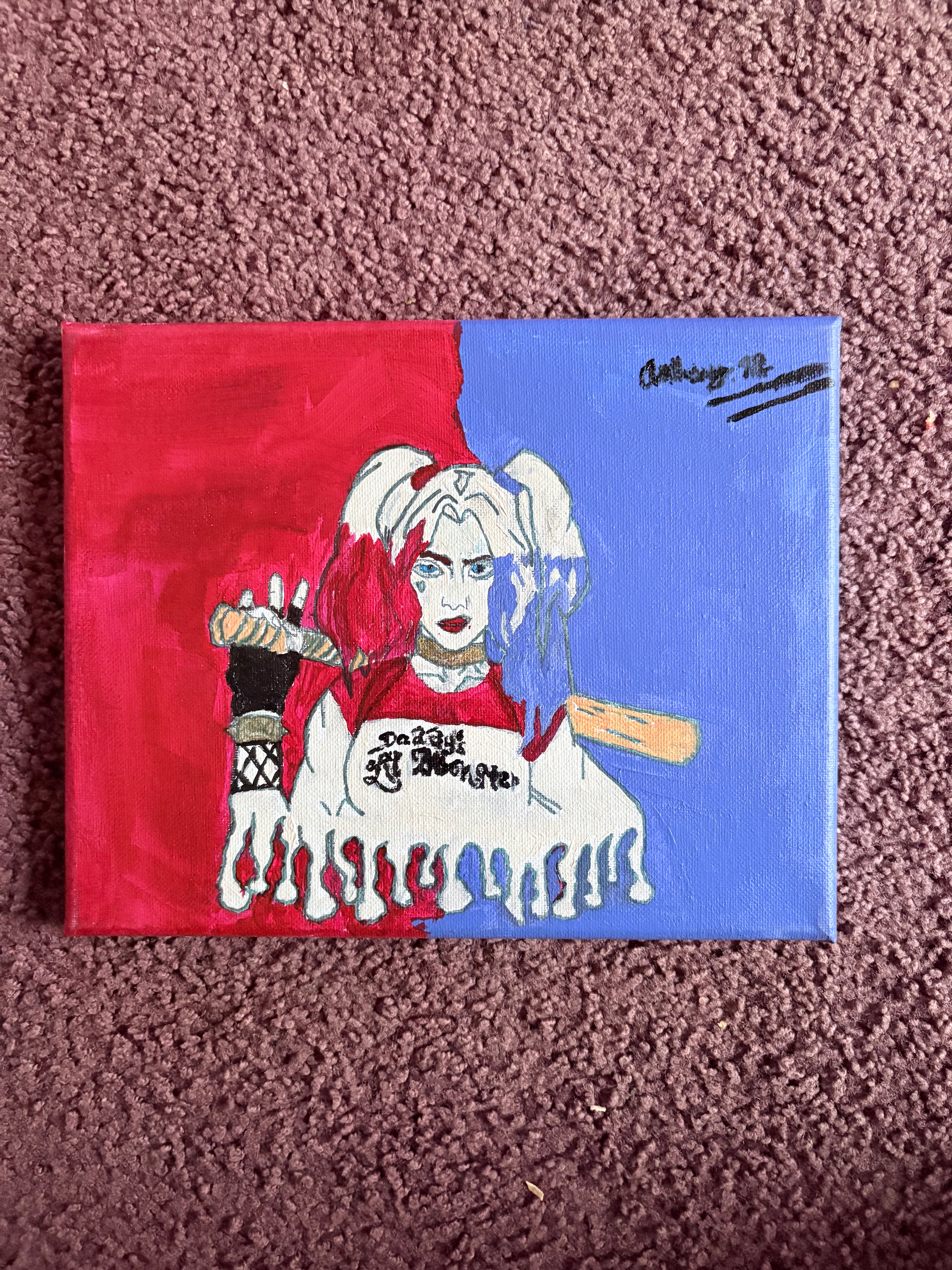 Harley Quinn Painting